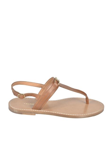 tan celine sandals|Celine sandals for women.